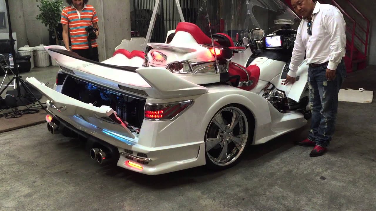 GORDON GL1800 SIDE TRIKE air suspension. ゴードンGL1800サイドトライク エアサス仕様