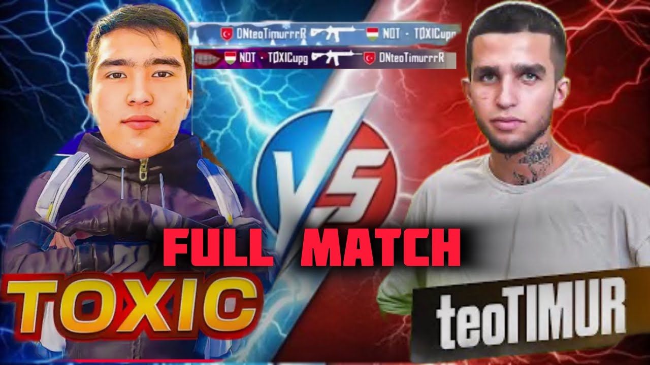 TEO TIMUR VS TOXIC😱 TOXIC YUTDIMI?☠️ TIMUR NIMAGA SO’KDI ?🤬