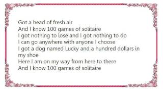 Concrete Blonde - 100 Games of Solitaire Lyrics