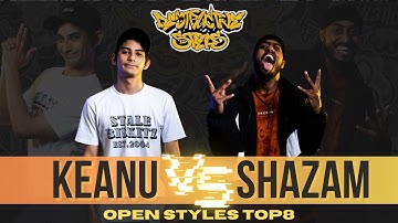 Keanu vs Shazam | TOP 8 | 1v1 Open Styles | DESTRUCTIVE STEPS 12 LIVE