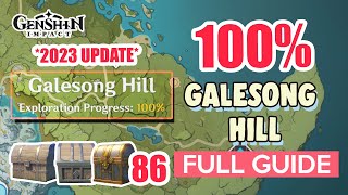 *2023 UPDATE* How to: Galesong Hill 100% Exploration ⭐  ALL CHESTS GUIDE 【 Genshin Impact 】 screenshot 5