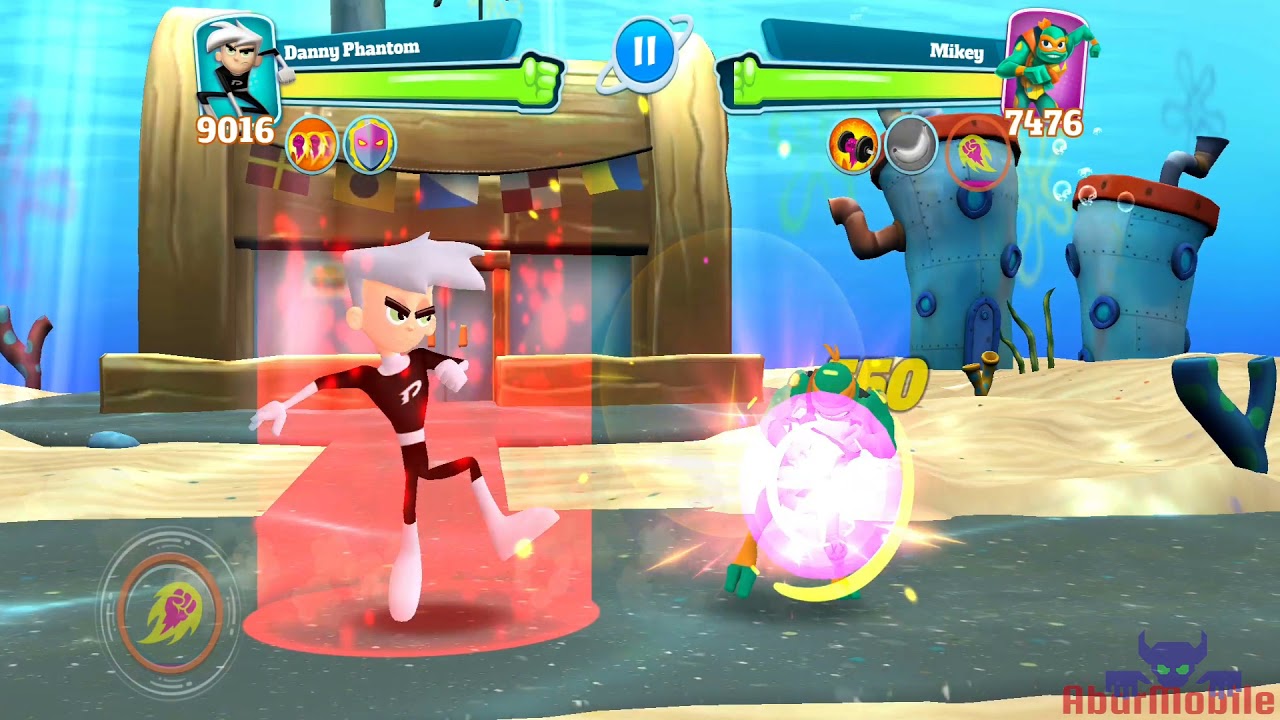 Super Brawl Universe Arena 3 vs 3 - Danny Phantom Upgraded Power Ability and Level Part 19