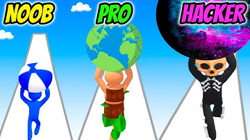 NOOB vs PRO vs HACKER - Tricky Track 3D