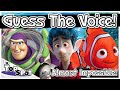 Almost IMPOSSIBLE - PIXAR Guess The Voice Challenge! - Can You Do It?