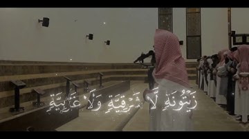 الله نور السماوات و الأرض || سورة النور || الشيخ محمد اللحيدان