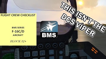 Falcon BMS 4.37 | Falcon BMS vs DCS F-16 Startup Differences