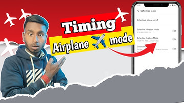 automatic airplane mode || schedule airplane mode android || automatic silent mode in android?