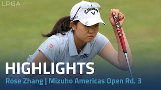 Rose Zhang Highlights | Mizuho Americas Open Rd. 3