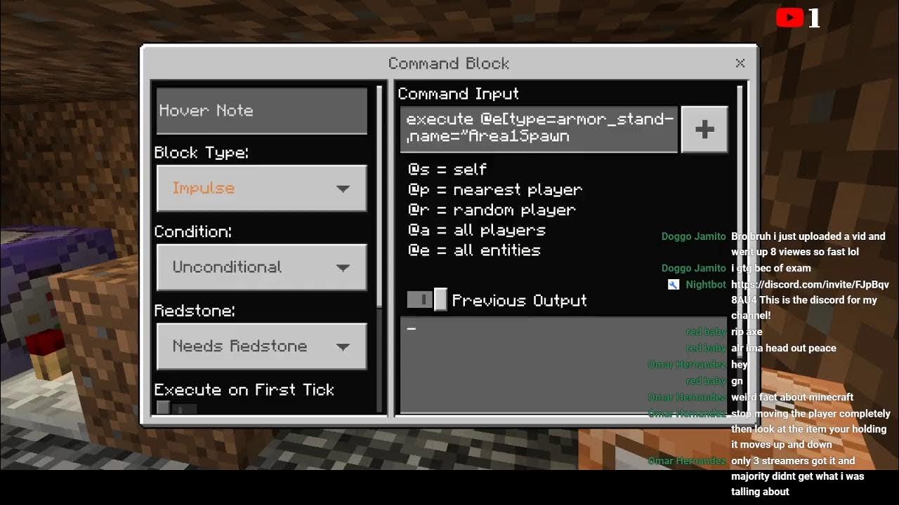 MIENCRAFT BEDROCK COMMAND TUTORIAL YouTube