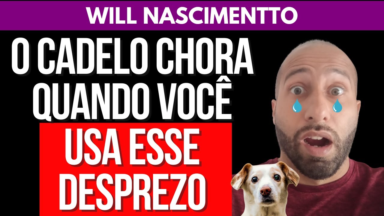 O CADELO CHORA QUANDO VOCÊ USA ESSE DESPREZO | Will Nascimentto