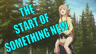Kirito and Asuna「AMV」Start of Something New (High School Musical)