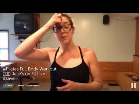FITlive - Pilates Full Body Workout Julies on FitLive save