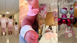Labor & Delivery Vlog C-Section Shes Here Nesting Real & Raw & More