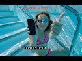 Carla underwater  concours dapne sous leau 1 minute dans une piscine