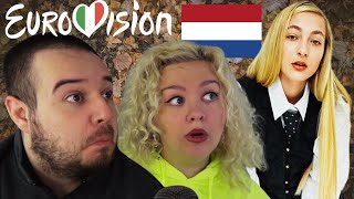 S10 - De Diepte - Netherlands - Eurovision 2022 | AMERICAN COUPLE REACTION