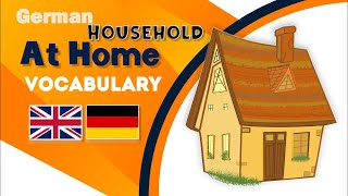 House Vocabulary In German Deutsch Lernen  Mein Haus  My House Useful Easy German
