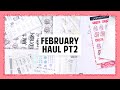 February Monthly Haul PART 2 🤪 Stickers, Foil + More!