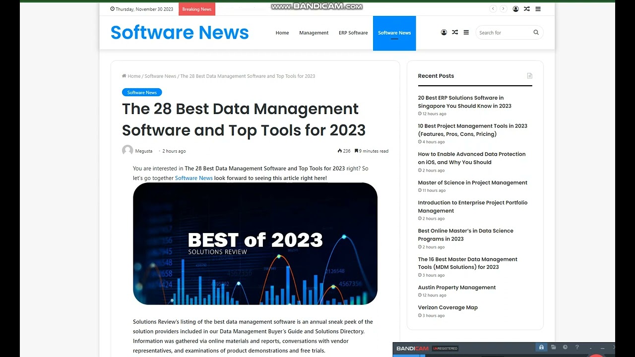 The 28 Best Data Management Software and Top Tools for 2023