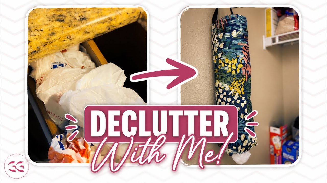SIMPLE DIY plastic bag dispenser Beginners sewing project - YouTube