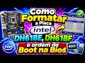 Como Formatar a Placa Intel DH61BE, DH61BF e ordem de Boot na Bios