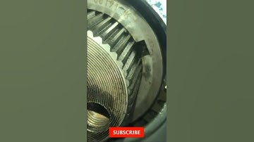 Timing marks on crank gear