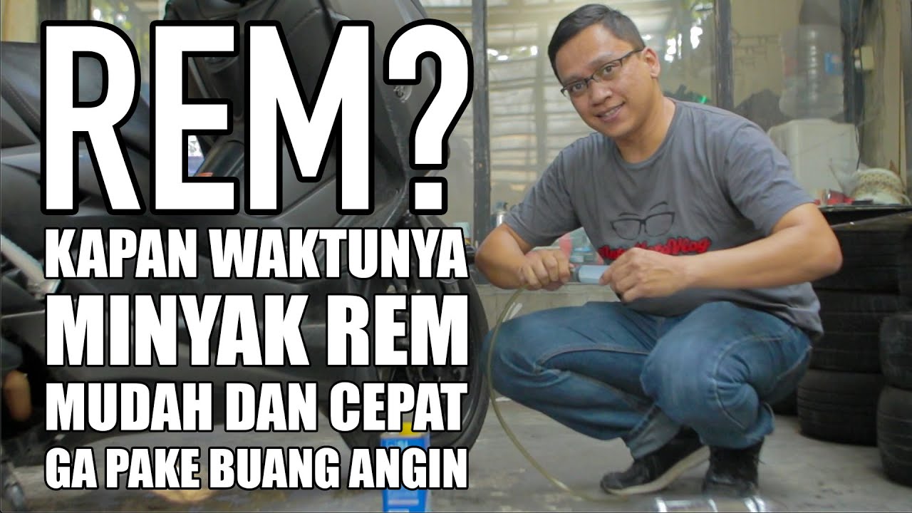 Perawatan Minyak Rem Xmax