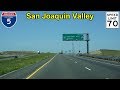 Interstate 5 in the San Joaquin Valley: Wheeler Ridge to Tracy