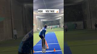 Cricket sixes and revenges in match 🔥 high speed indoor net #shorts