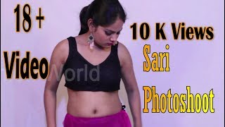 How To D Pink And Black Saree D