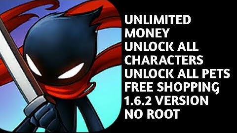 STICKMAN REVENGE 3 MOD APK -    1.6.2 VERSION (UNLIMITED MONEY/UNLOCK ALL) - NO ROOT