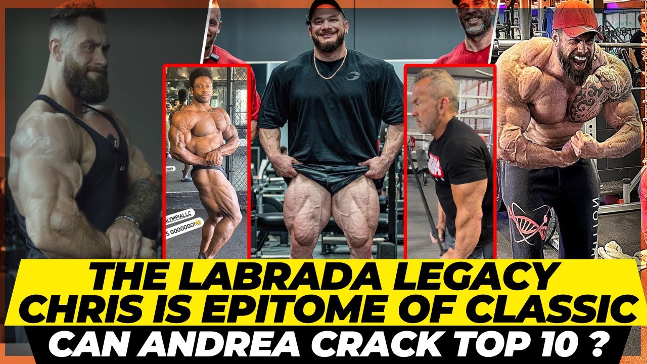 Can Hunter fulfil his father ,Lee Labrada's legacy+Chris Bumstead is