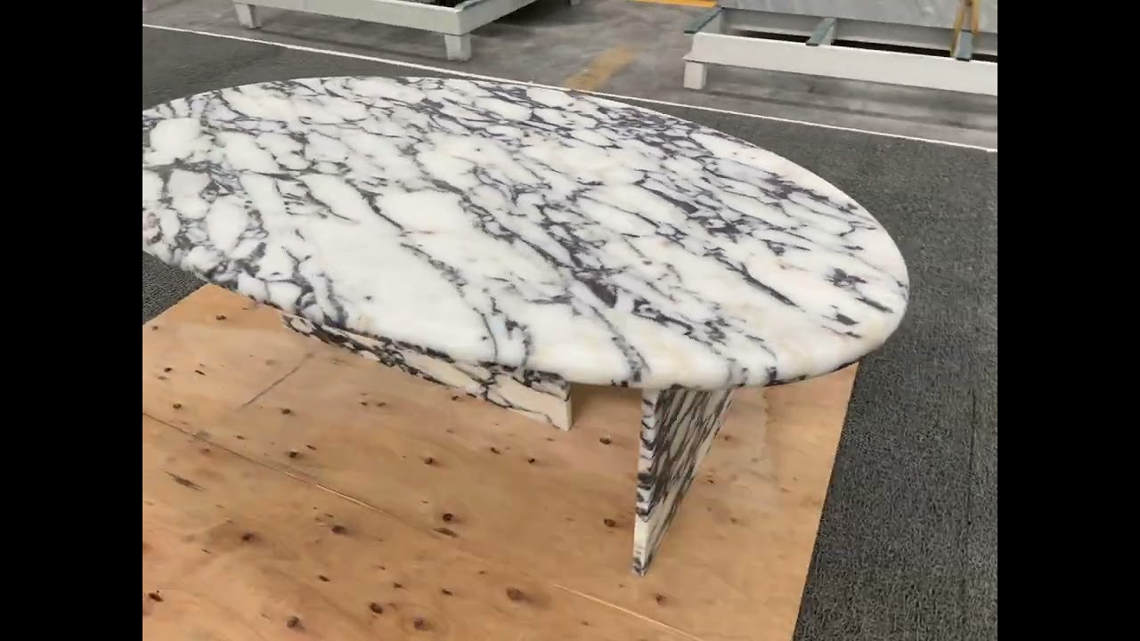 Calacatta Viola marble coffee table