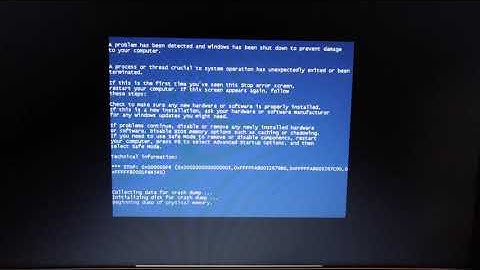 BSoD on Windows 7 Safe Mode