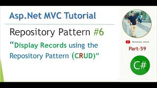Celebrity Part 59- Repository Pattern - 6 - Display Record Using Repository  Pattern - CRUD Operation Wealth