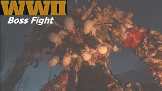 WW2 Zombies Full Easter Egg Boss Fight Final Reich
