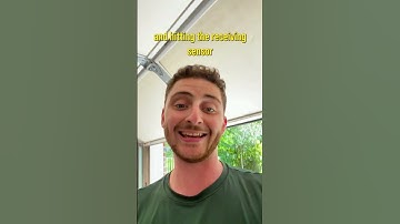 Sun Exposure Affecting Garage Door Safety Sensors! #Shorts