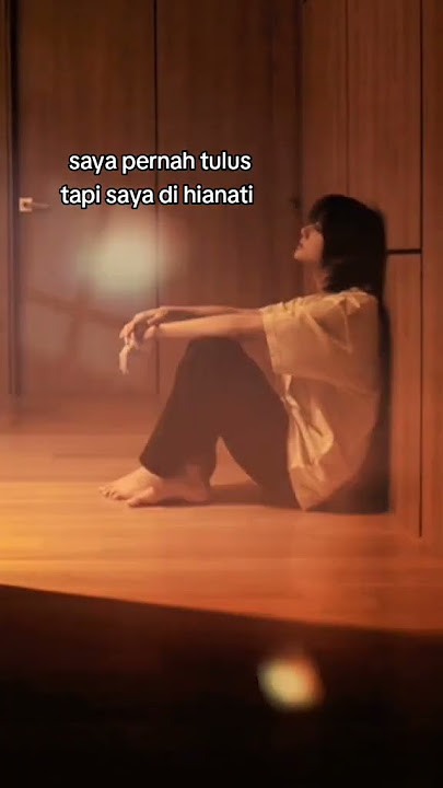 Saya pernah percaya tapi dibohongi