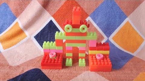 Minutes Satisfying With Unboxing Building Blocks Robot Set | Cutee Tiny Mini Asmr Toys Review