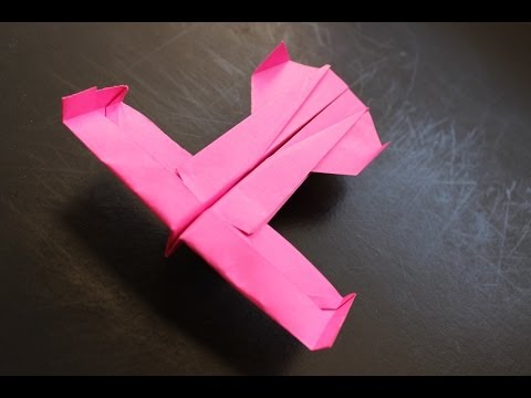 How to make a cool paper plane origami: instruction| The Ace Flyer