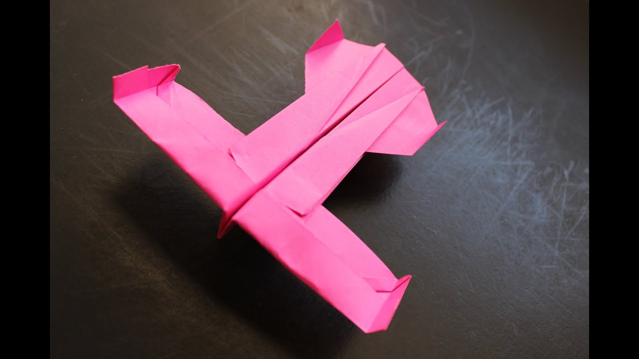 how to make a cool paper plane origami instruction the ace flyer england flyer paper air plane