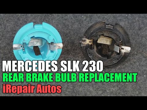 Mercedes SLK 230 R170 Rear Brake Bulb Replacement | DIY | iRepair Autos