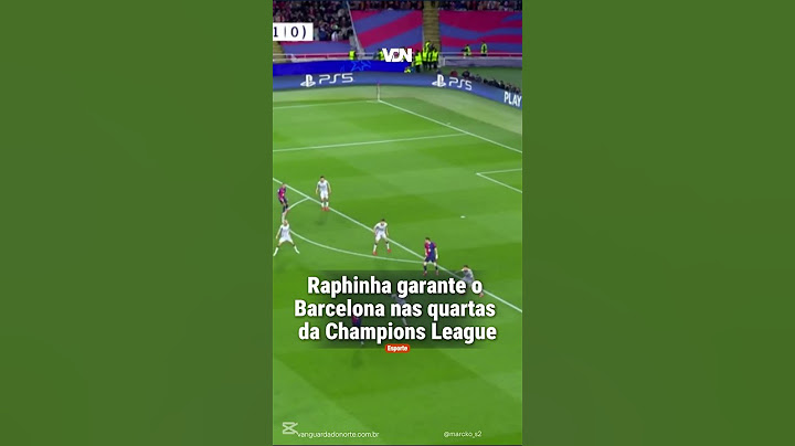 Barcelona vence com show de Raphinha e vai para as quartas #esporte #barcelona #championsleague