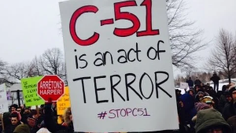 C-51 Protest/Demonstration in Toronto