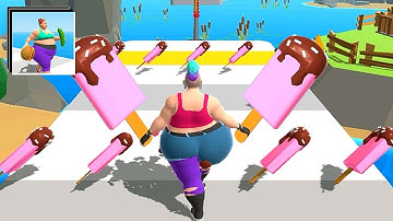 FAT 2 FIT 🍔🍕🍟 Gameplay All Levels Walkthrough Game Mobile New Update Max Level 72-73 BobsyBoy MKS