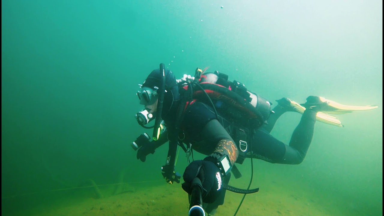 Скопище раков. В яму на 18 метров.Больной бычек.Дайвинг выходного дня.28.03.2021