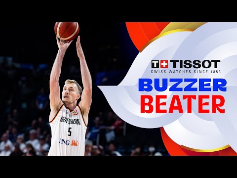 Niels Giffey 🇩🇪 | TISSOT Buzzer Beater | Germany vs Slovenia | FIBA Basketball World Cup 2023