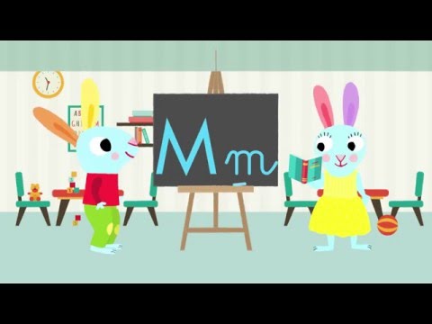 Les Lettres De L Alphabet Apprendre à écrire Le M Avec Pinpin Et Lili 