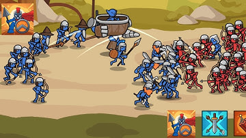 Stick War 2 : Battle Of Legions - Gameplay Walkthrough (android) Level 36 - 50 (Part 3)