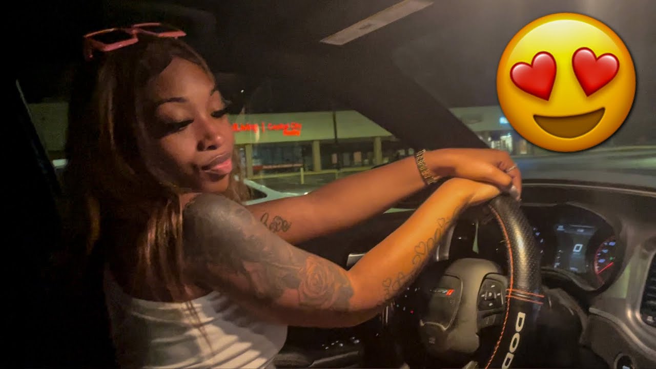 I Let Emary Chanel Drive My HellCat Charger. (Bad idea she did donuts