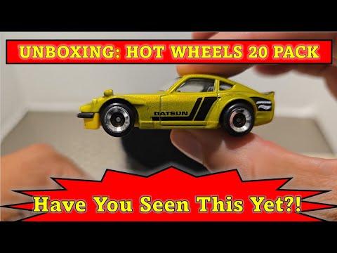 Unboxing Hot Wheels 20 Pack: New Datsun Edition. Have You